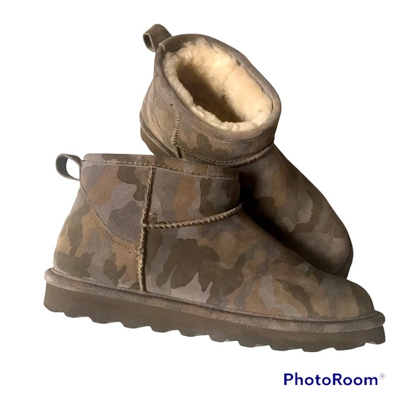 Bear Paw Aleesa Exotic Earth Camo Boots 
